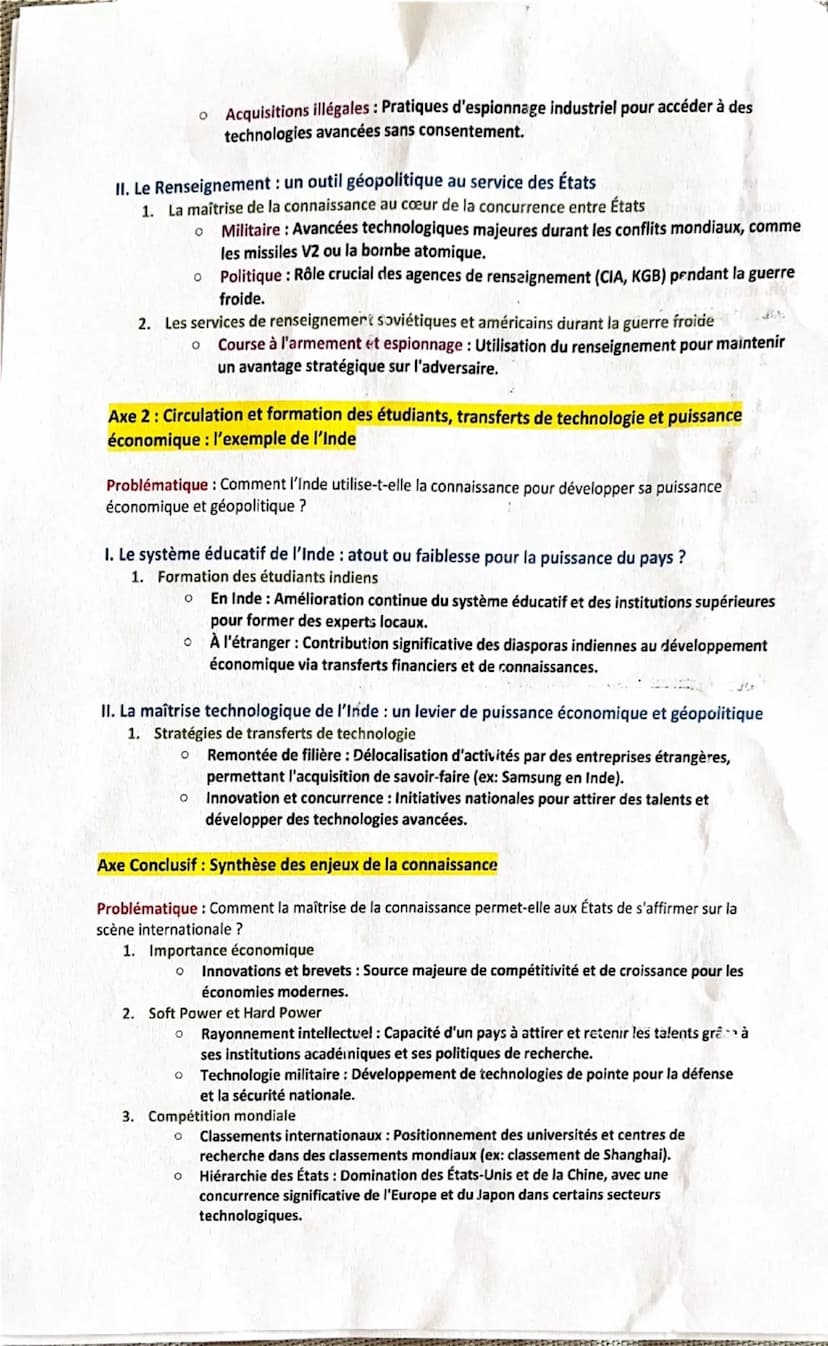 Fiche de Révision: Thème 6 - L'Enjeu de la Connaissance
Elle peut être définit comme un processus actif de compréhension et d'interprétation