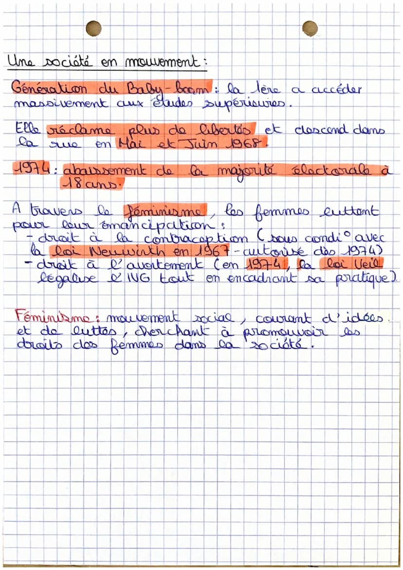 • Histoire. •
Françaises et Français dans.
Line République repensée
A partir de 1944, le GPRF, dirigé pur De Gaulle et
forme de resistants, 