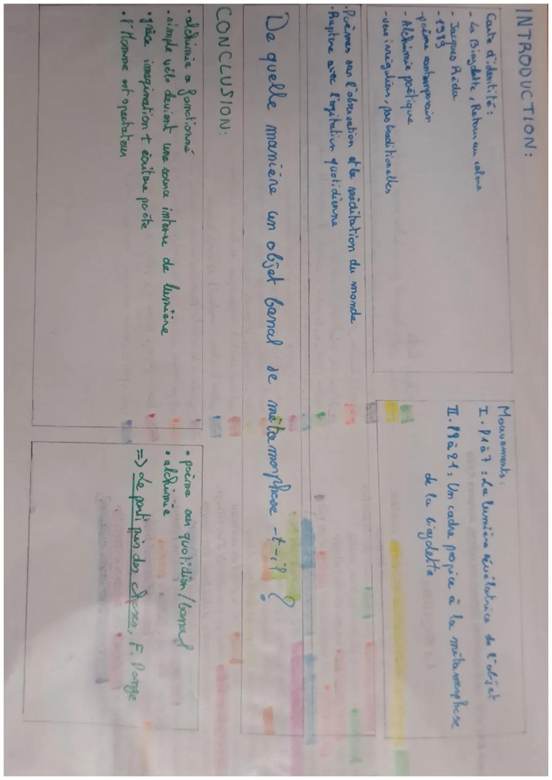 Texte BAC n°5: La Bicyclette, Retour au calme, Jacques Réda

La Bicyclette

Passant dans la rue un dimanche à six heures, soudain,
Au bout d