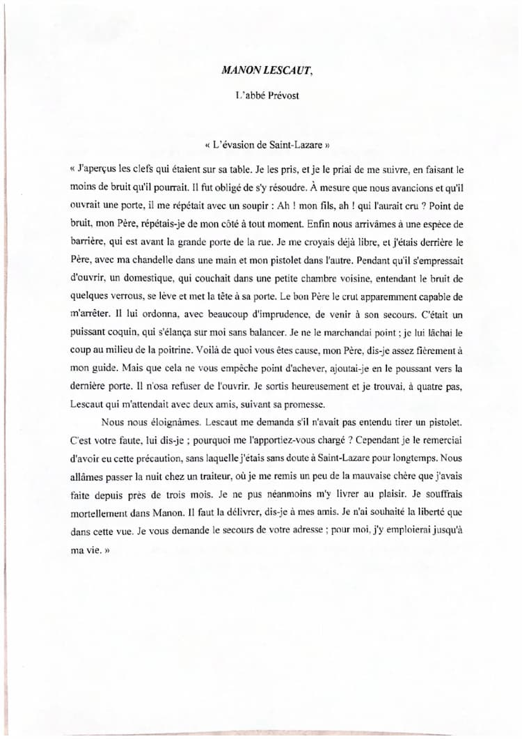 Know bac français oral- analyse évasion st lazare des grieux thumbnail