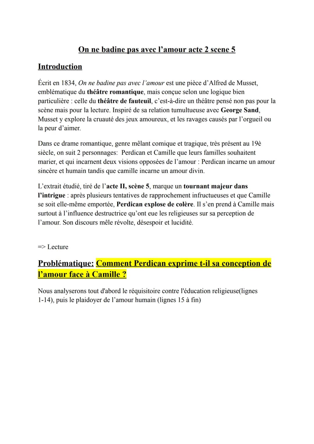 on ne badine pas avec l'amour acte 2 scene 5