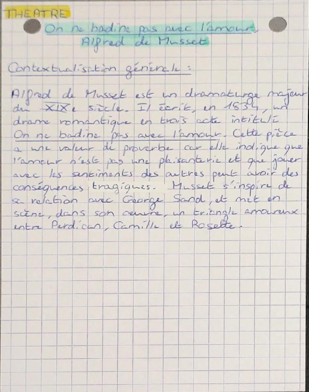 EAF2025 Texte L.L.11: MUSSET, On ne badine pas avec l'amour, III, 3, extrait, le piège, 1834
Acte III
Scène 3
Le petit bois
CAMILLE, PERDICA