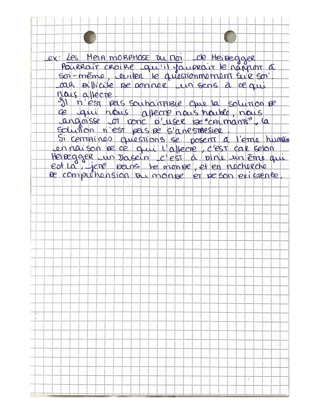 HLP 1 LES METAMORPHOSCES
DU Moi
LE MOI POURRAIT eine Betinit DAR un SENTIMENT ET
auquel
connaissance ou sujet PAR lui même
ACCEDE PAR SA con