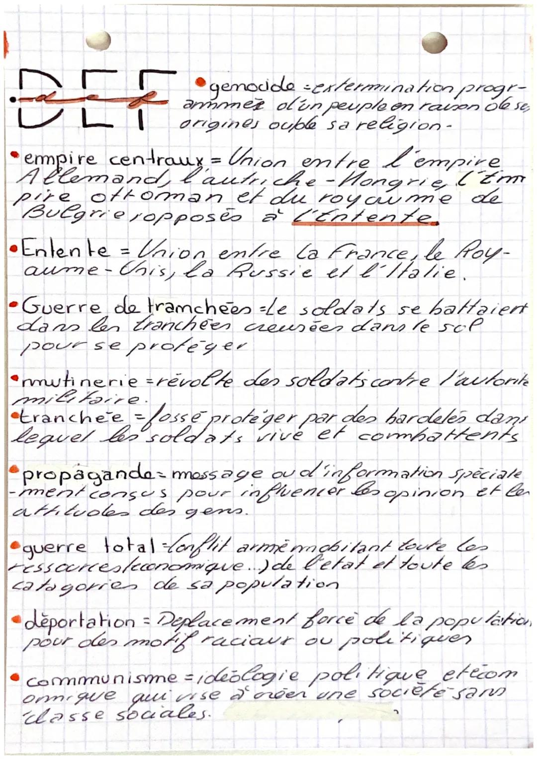 # histoire
LA PREMIER GUERRE NONDIALE

DOTES

*   28 juin 1914 = Attentat de Sarajevo.
*   été 1914 =Debut de la guerre
*   été - automne 19