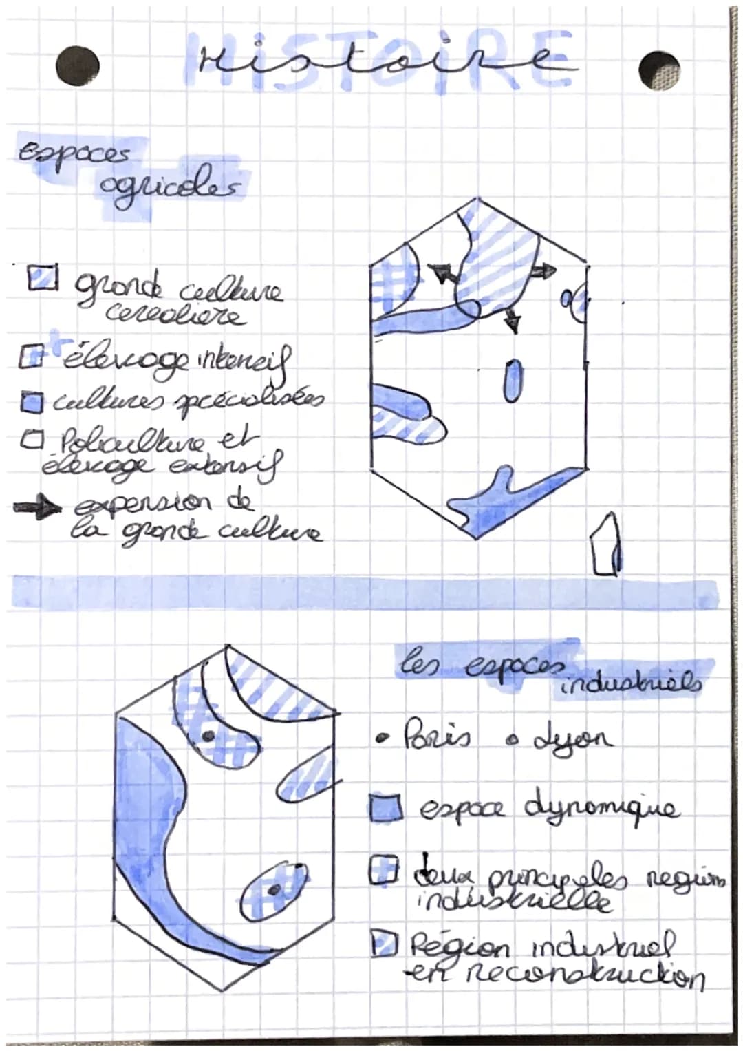 Espaces
Histoire
agricoles
El grande culture
cerealiere
□ élevage intencif
□ cultures spécialisées
□ Pobiculture et
élevage extensif
expensi