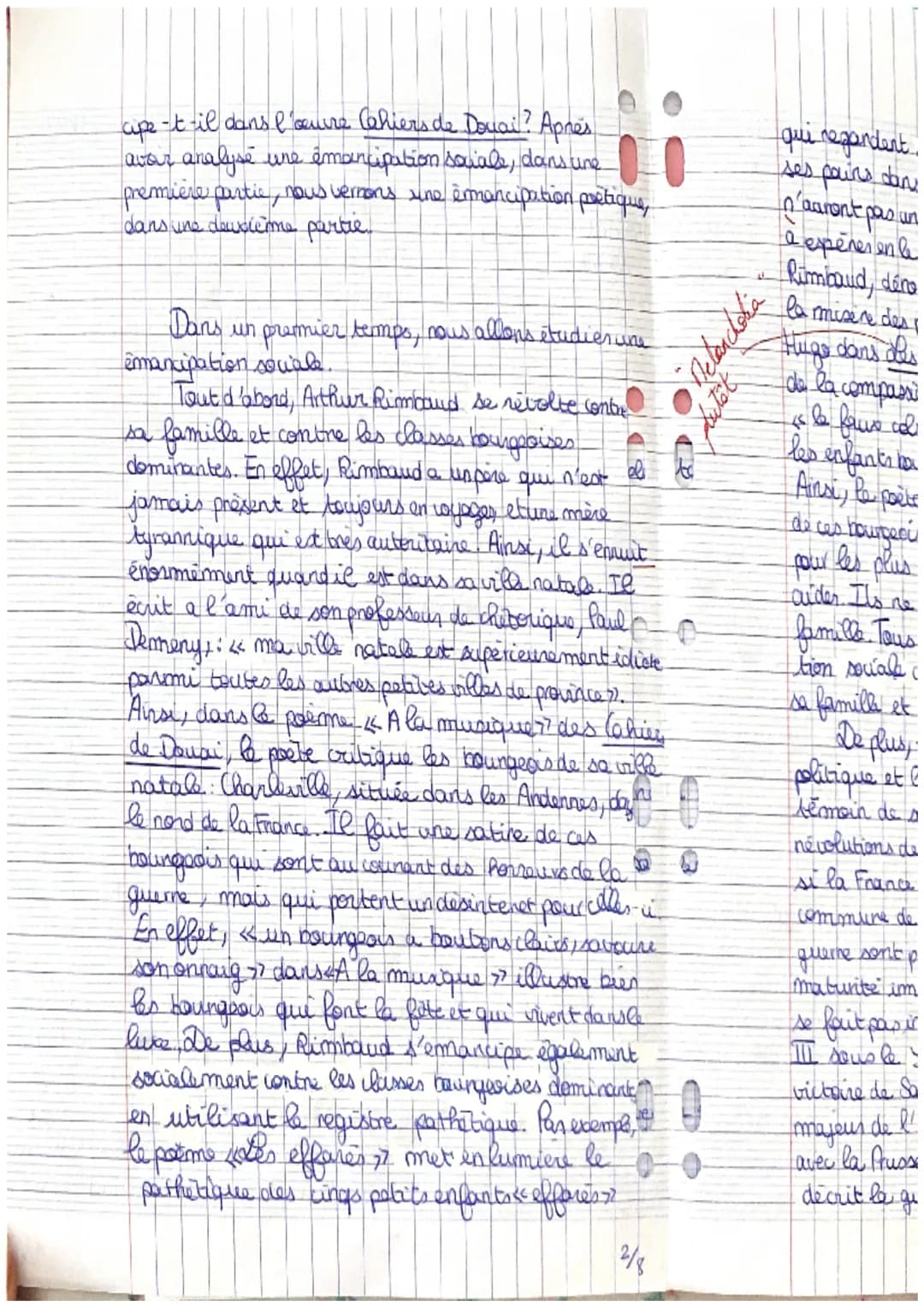 BAC BLANC DE FRANÇAIS
21/03/2024
€
1
Gudi hom
d'écriture
17,
the mavail this complet et
approfondi
Vous aviez cependant manière à
20 veer 3 