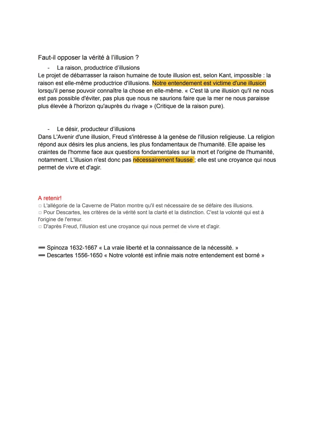 La vérité
La vérité est la qualité qui fait que les choses apparaissent telles qu'elles sont. Elle s'oppose
à l'erreur, au mensonge et à l'i