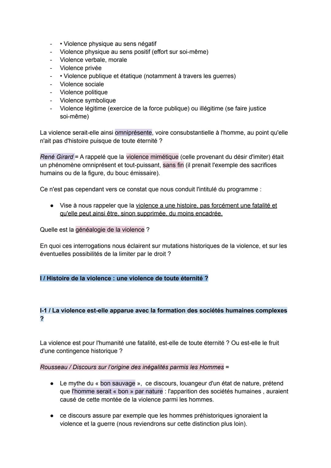 ●
HISTOIRE ET VIOLENCE
● explorer les diverses formes de domination s'étant exercées sur de nombreux
peuples soumis (violences subies et inf