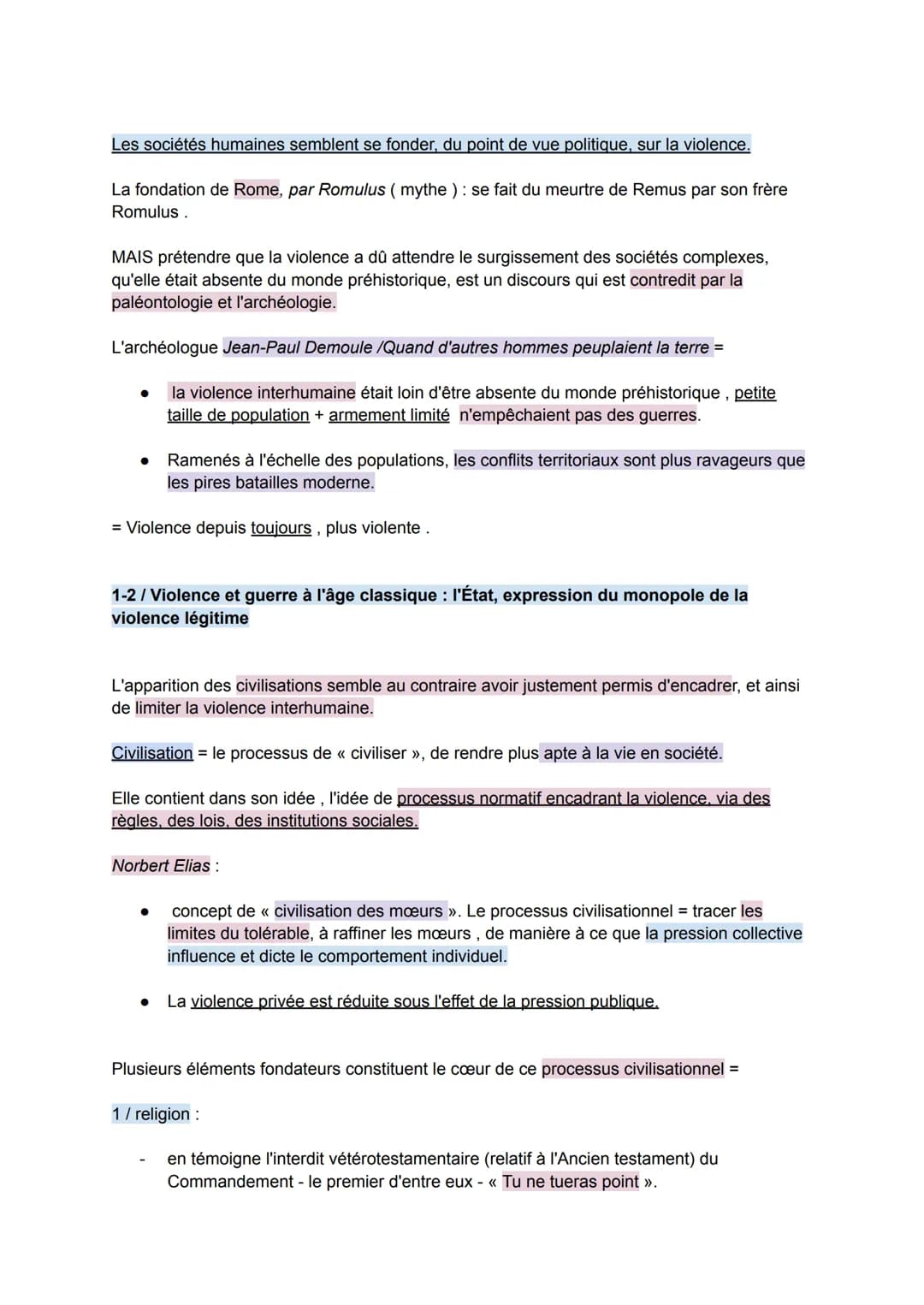 ●
HISTOIRE ET VIOLENCE
● explorer les diverses formes de domination s'étant exercées sur de nombreux
peuples soumis (violences subies et inf