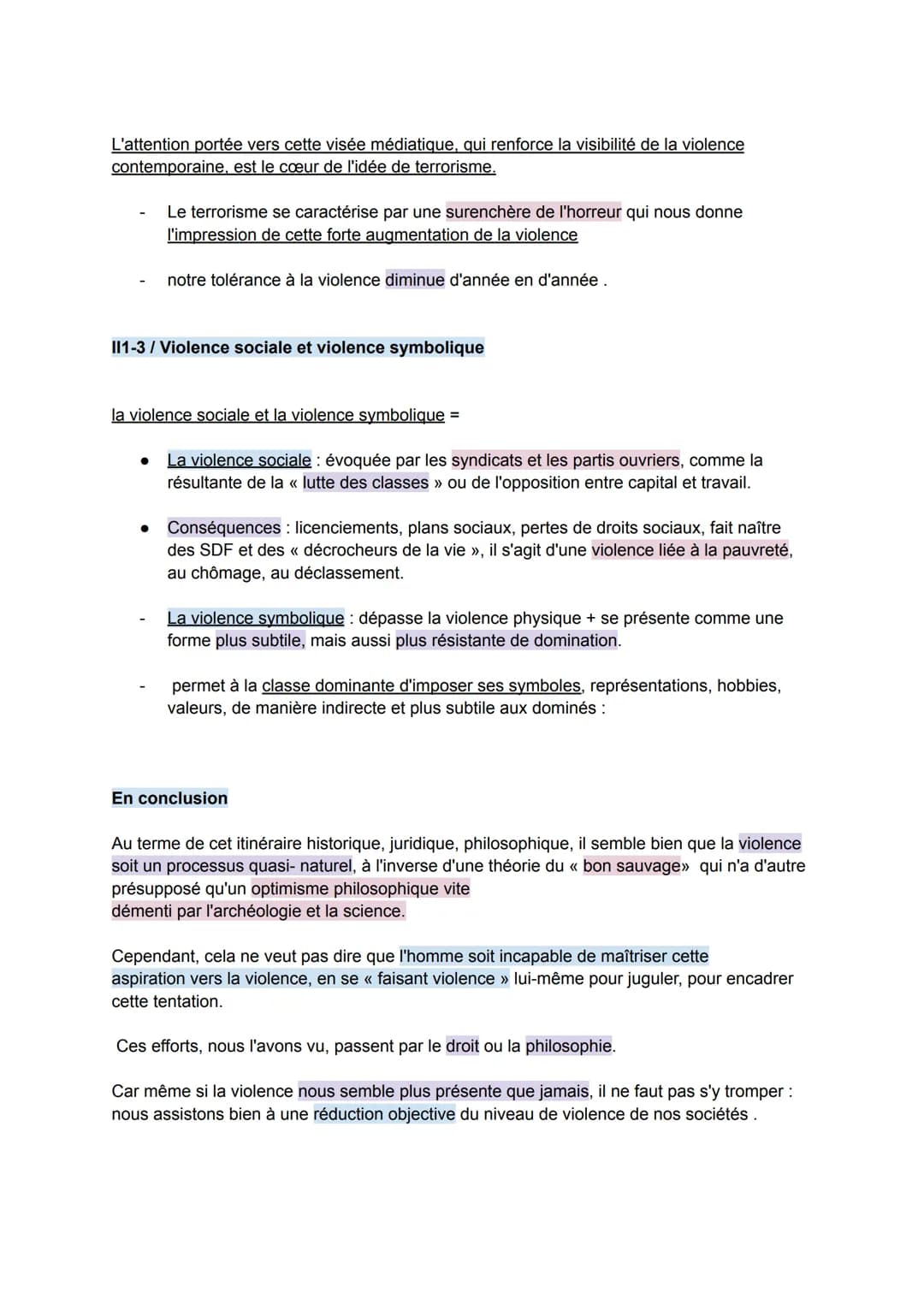 ●
HISTOIRE ET VIOLENCE
● explorer les diverses formes de domination s'étant exercées sur de nombreux
peuples soumis (violences subies et inf