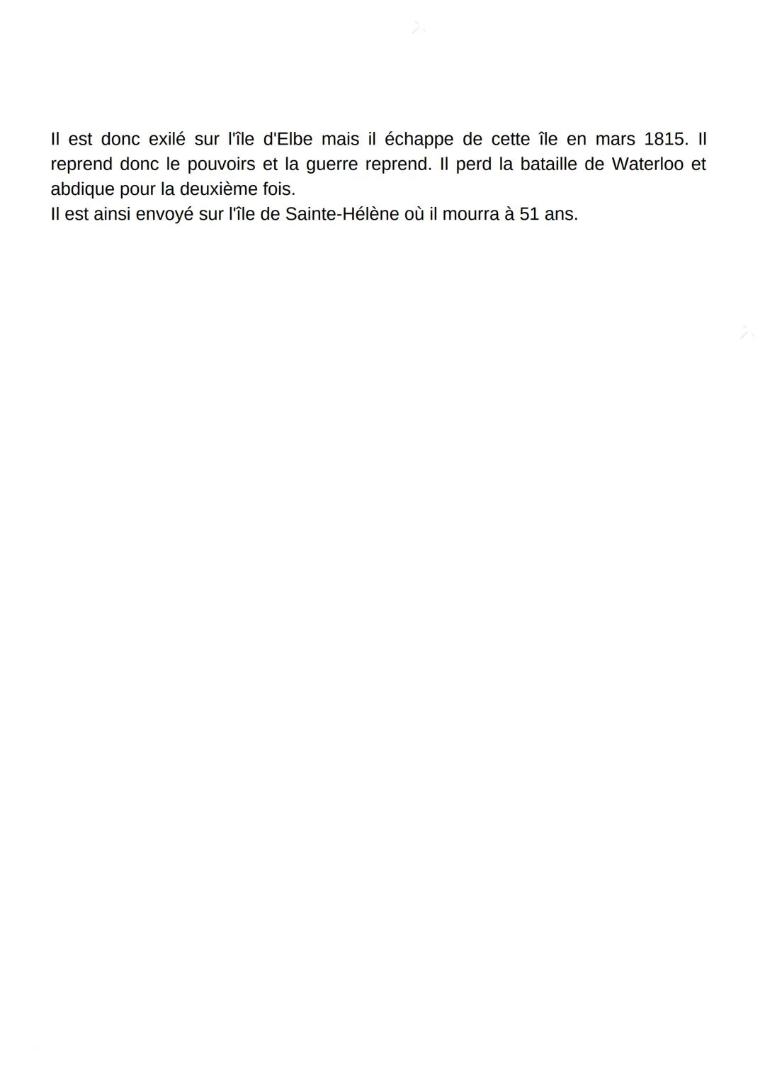FF
NAPOLÉON
BONAPARTE
Il est né le 15 août 1769 à
Ajaccio et mort le 5 mai
1821 sur l'île de Sainte-
Hélène
Napoléon fait partie de la noble