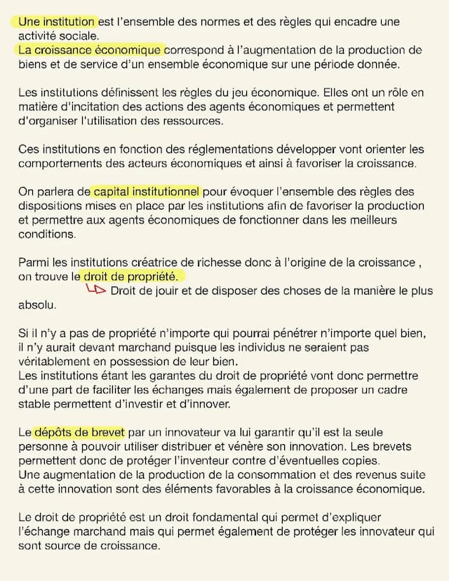 Know En quoi les institutions favorise la croissance économique ? thumbnail