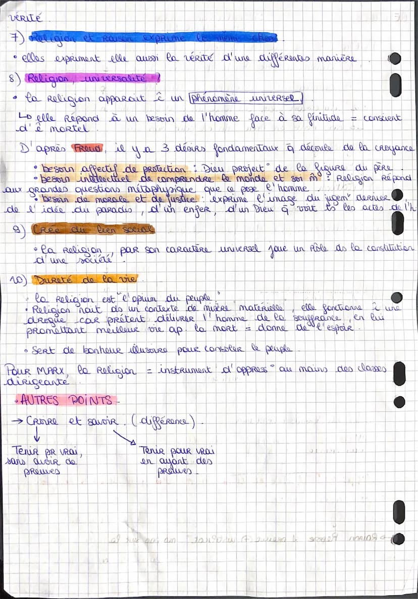 Dissertation philo
BAC BLANC (1¹).
1) Qu'est-ce que la Religion ? DÉFINITION.
RELIGION
eRe
• 1 dimension: lie les h pet eux ds 1 în culte ph