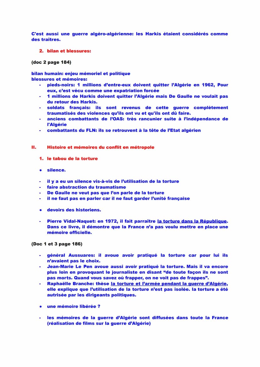 I.
A. Des liens complexes
-
Histoire et mémoire
La différence entre Histoire et mémoire
B. l'exemple des mémoires de la seconde guerre mondi