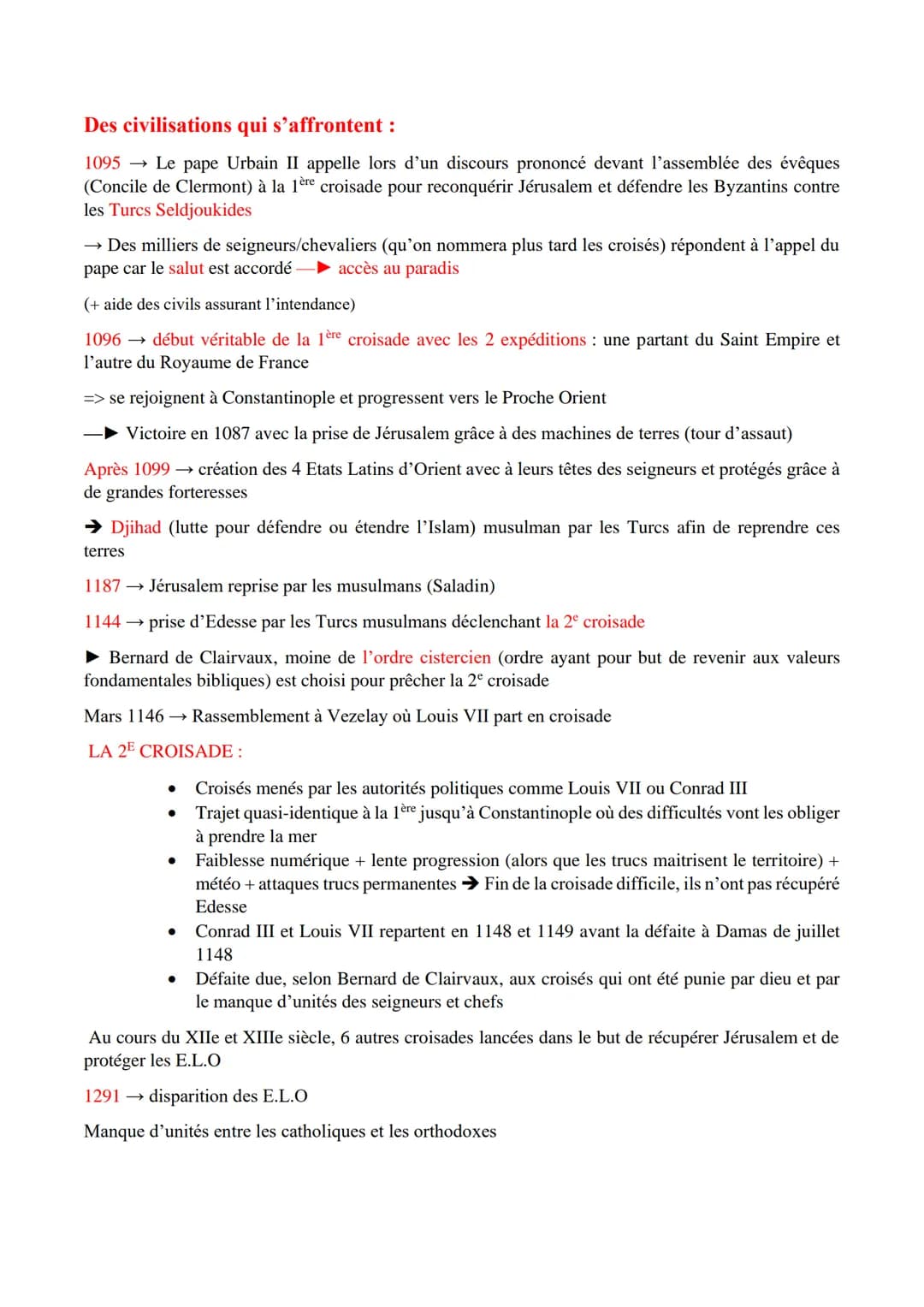La Méditerranée au Moyen Âge - Contacts et Croisades