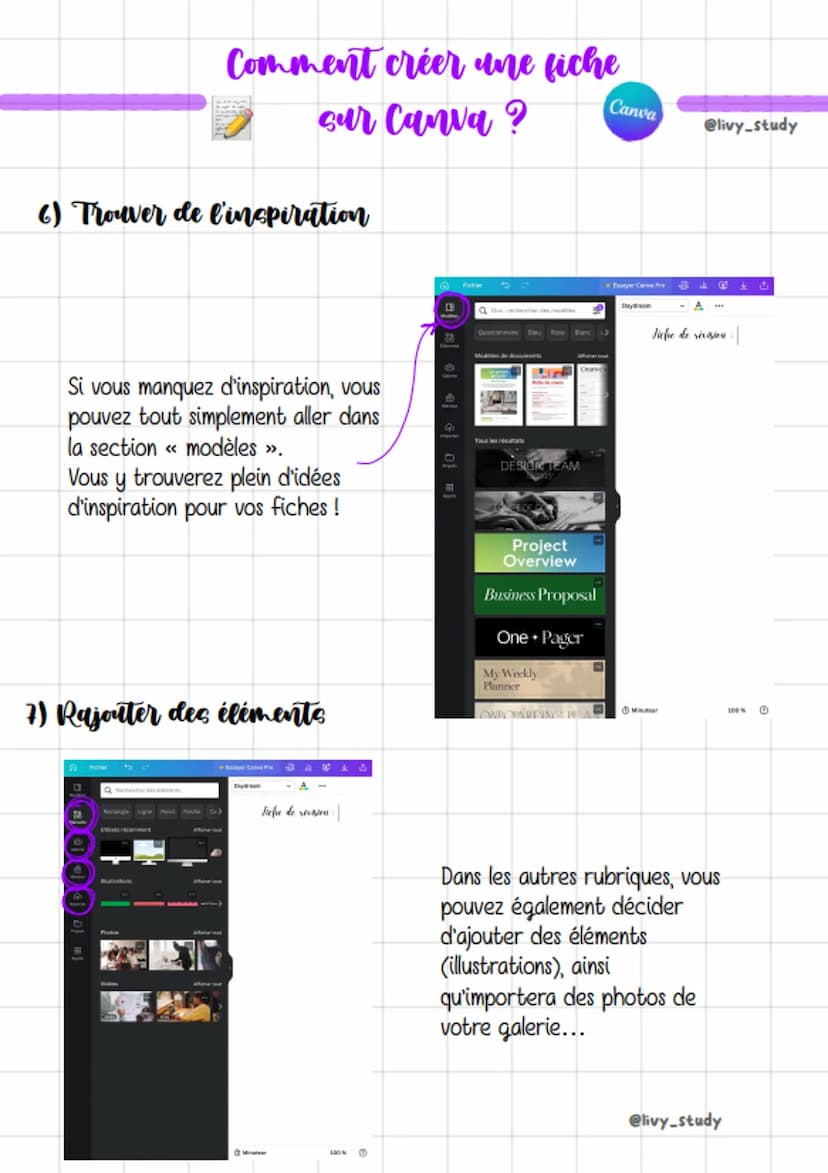 1) Télécharger l'application: Canva
Voici le logo de l'application
2) Commencer un projet
Canva
Vous aimerez peut-être...
Dec
Tou
Comment cr