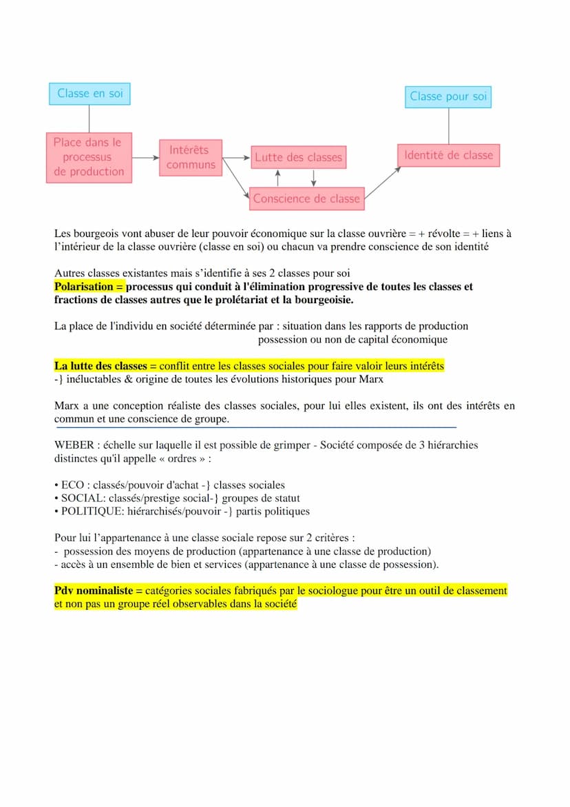 OK
Inégalités = Différences entre individus et groupes sociaux qui se traduisent en terme d'avantages ou
de désavantages qui fondent une hié