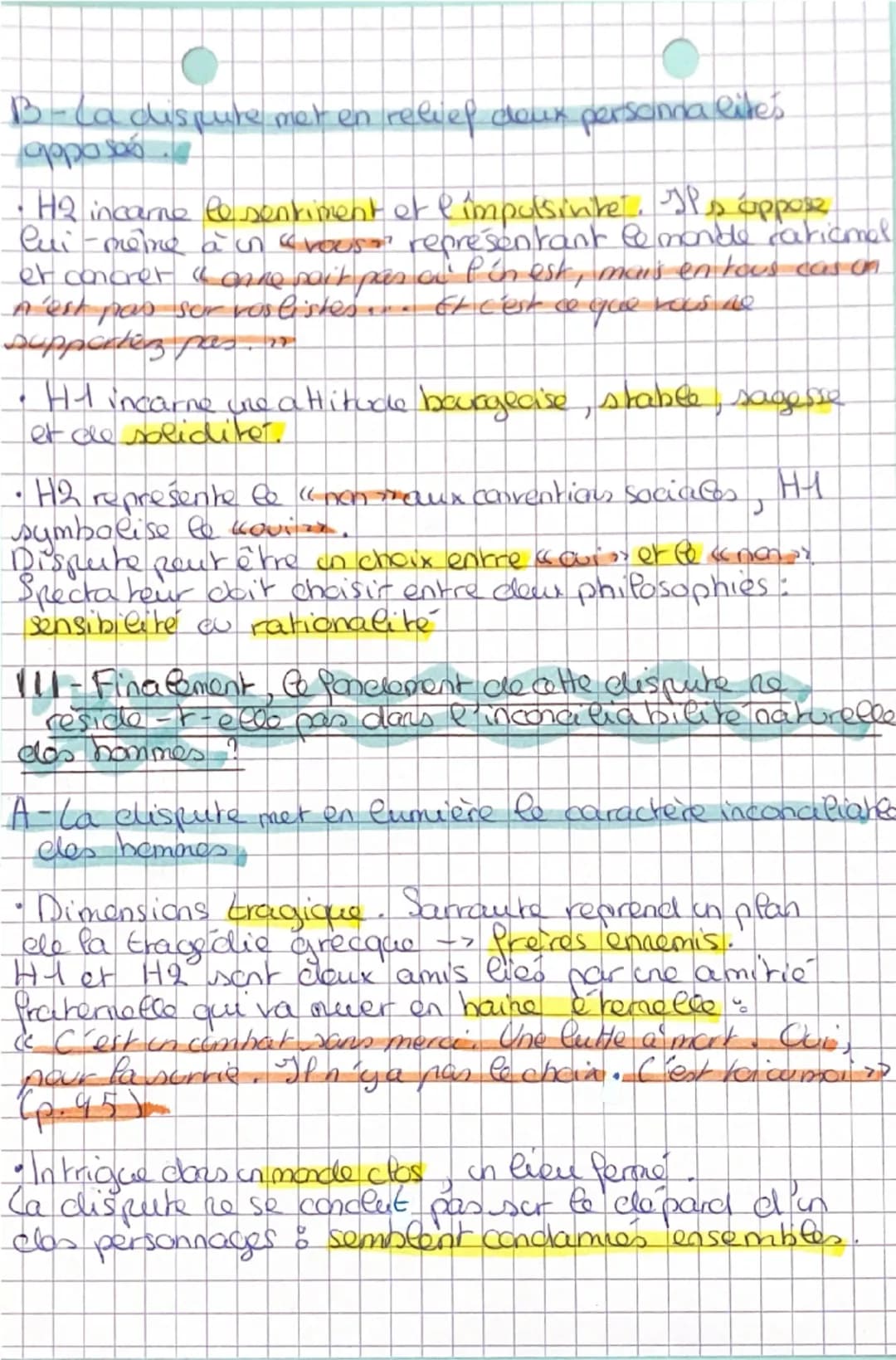 --- OCR Start ---
Pour un qui ou pour un non
Introduction
1982 Nathalie Sarraute
Dispute - thème théâtral fécond.
Retrouvaille de deux amis 