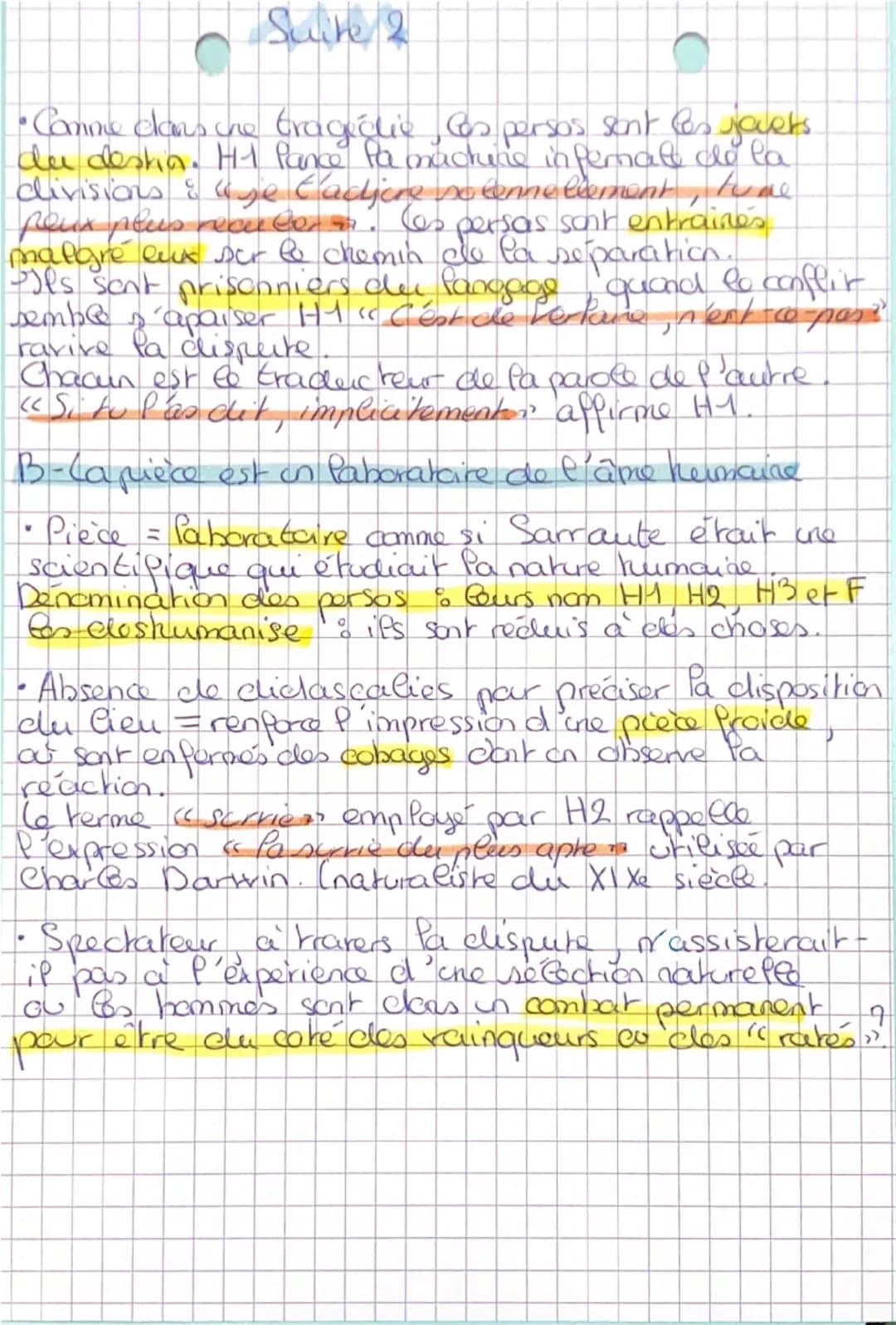 --- OCR Start ---
Pour un qui ou pour un non
Introduction
1982 Nathalie Sarraute
Dispute - thème théâtral fécond.
Retrouvaille de deux amis 