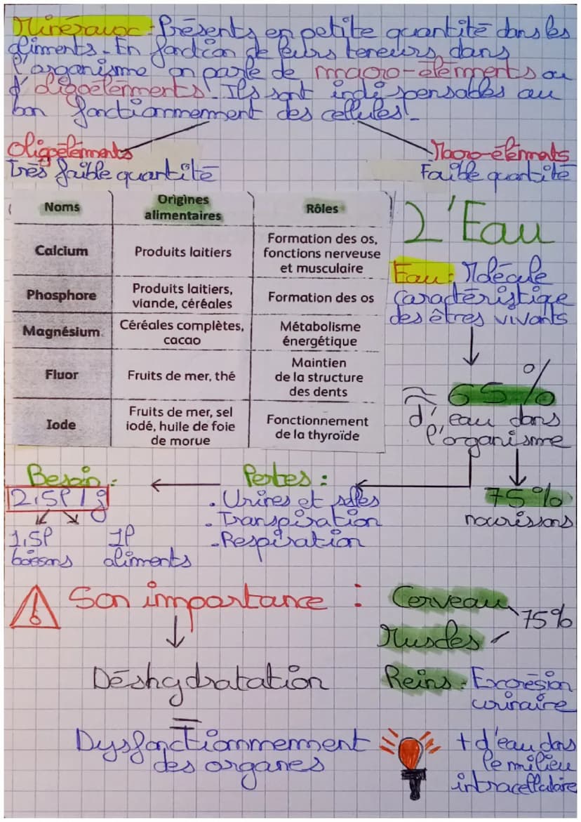 Big Nutrition et équilibre
alimentaire
Aliment Produit d'origine animale ou
vegelde qui renferme des substances récessaire
a la nutrition de