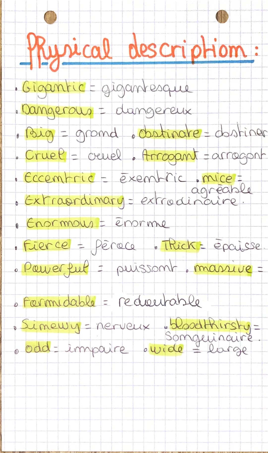 Anglais vocabulaires
j
☆
Cinema: Pilm poster = affiche de
film.
f
• director = realisateur. Actors= autheur
•Titte = titre Technology: la te