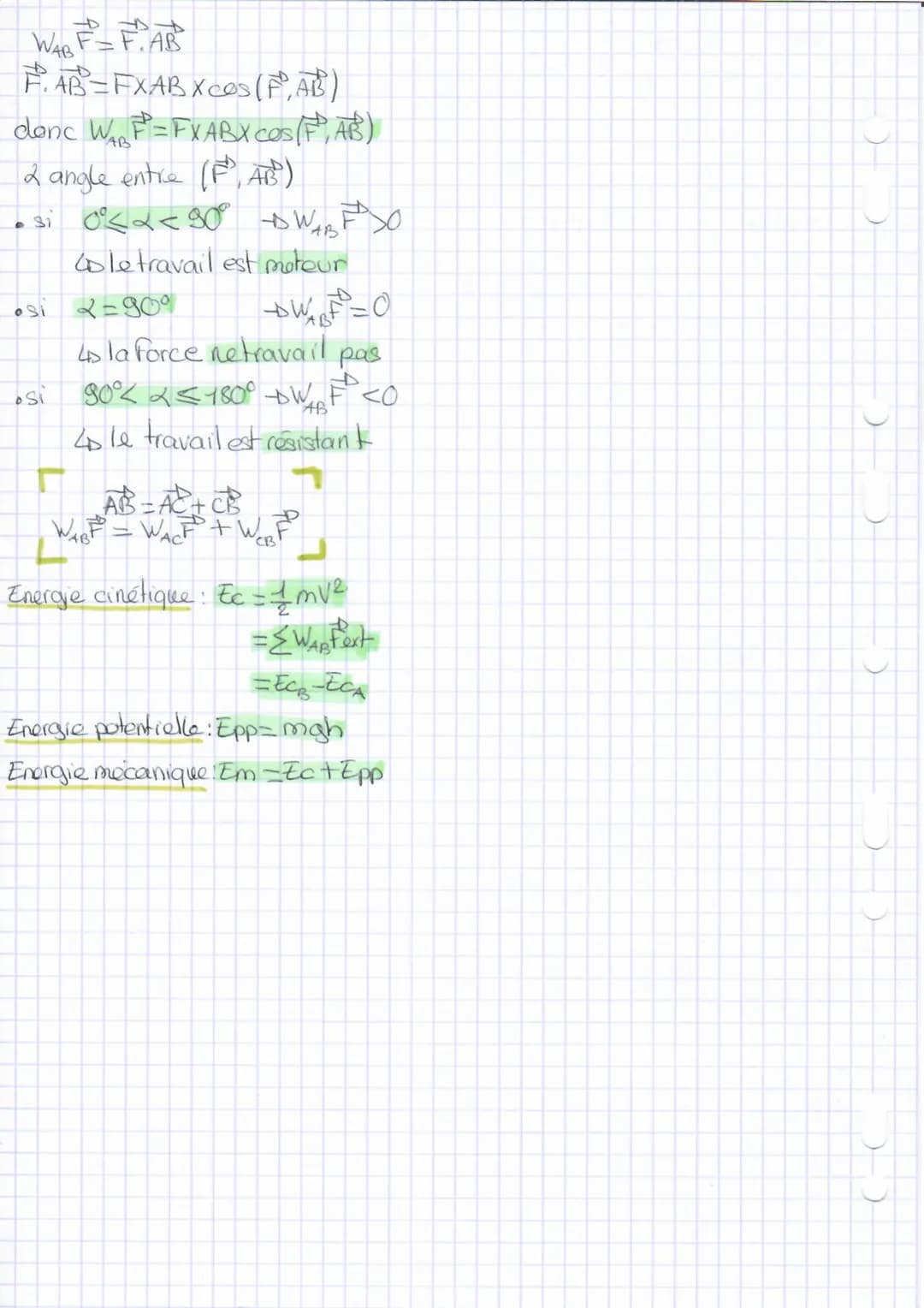 mouvement d'un
systeme
intensité (cunerme) = P= mxg
si immobile alors P²° +R² =²²
cas 2
pour étudier le mouvement d'un
object on utilise un 