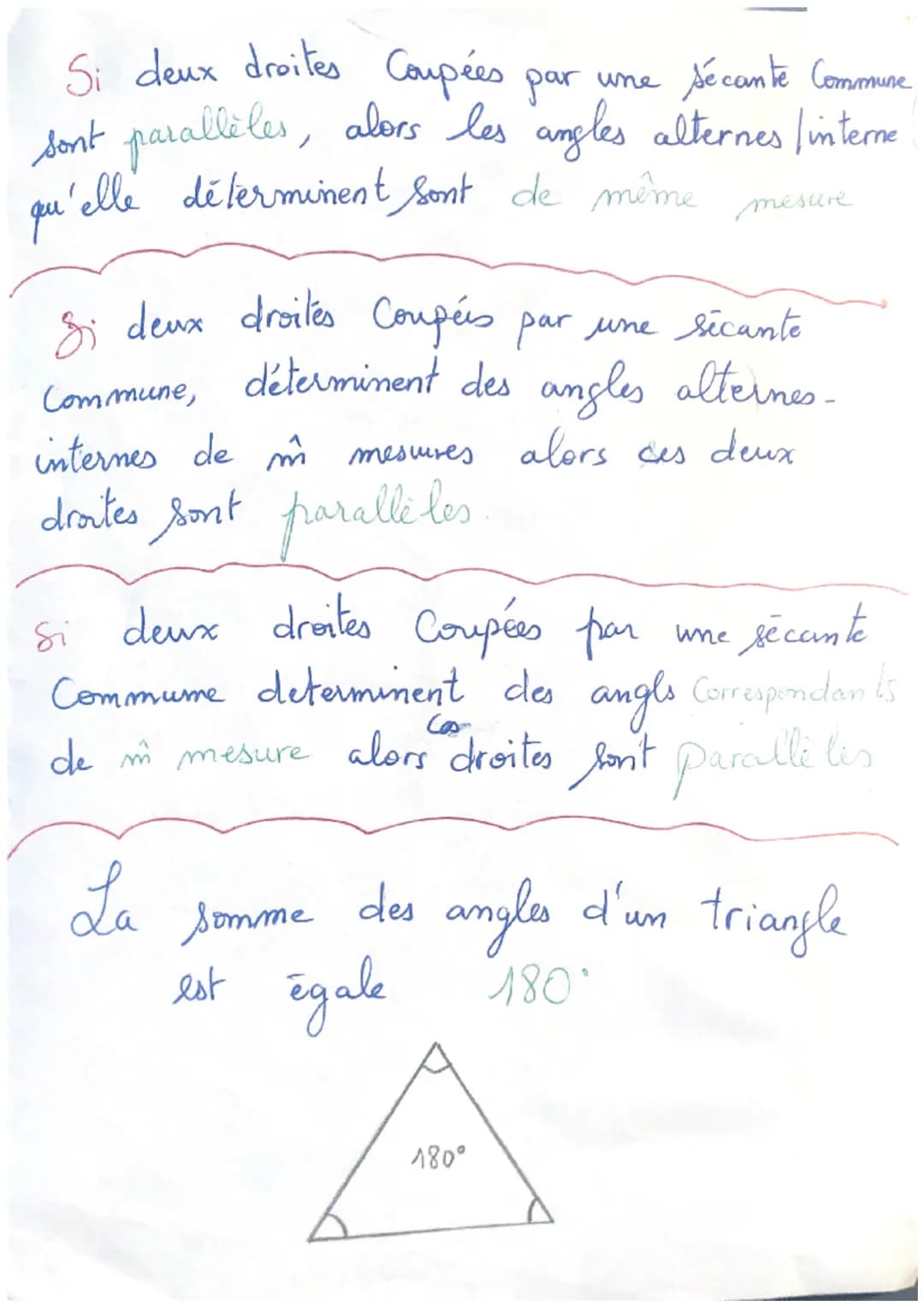 4 Angles et parallelisme
Angles adjcents
• Ont le m Sommet
a et b
Somme de leurs mesure
(Angles Complementaires,
0
ont un Côté Commun
з
Sont