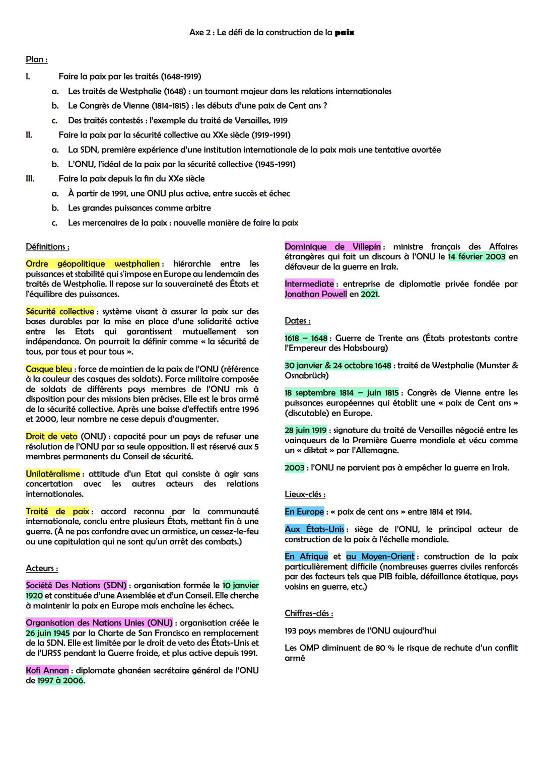 Accroches :
<< La guerre n'est rien d'autre que la continuation de la politique par d'autres moyens. » ; « En aucun cas, la guerre n'est un 