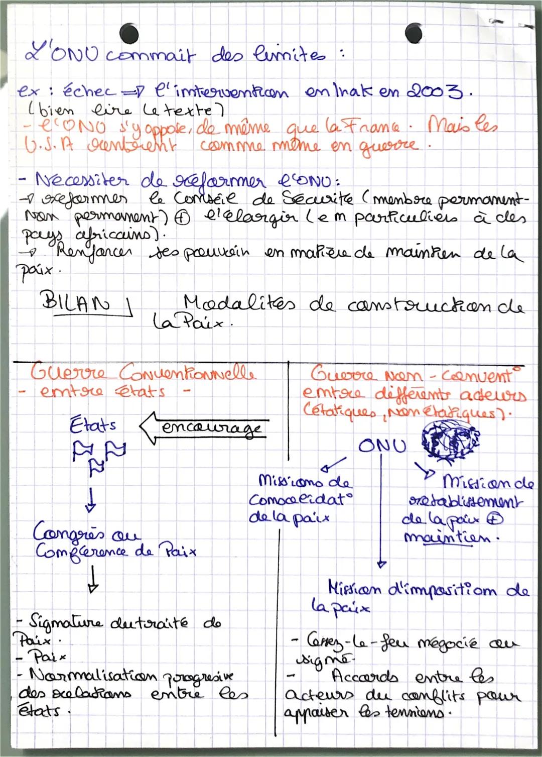 L'ONU est paralysée par la guerre froide
et m'entreprend doncq tires peu
-que
реи
(15 entre 1948 et 1988).
de missicens
La chute du système 
