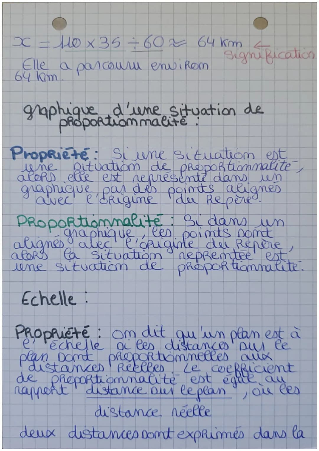 Maths
Definition
multiplic
Deux grandeurs sont
proportionnelles xi, quand on
a
l'une pas un
authe est multipliée par le mémé
nombre.
Ex:
Sit