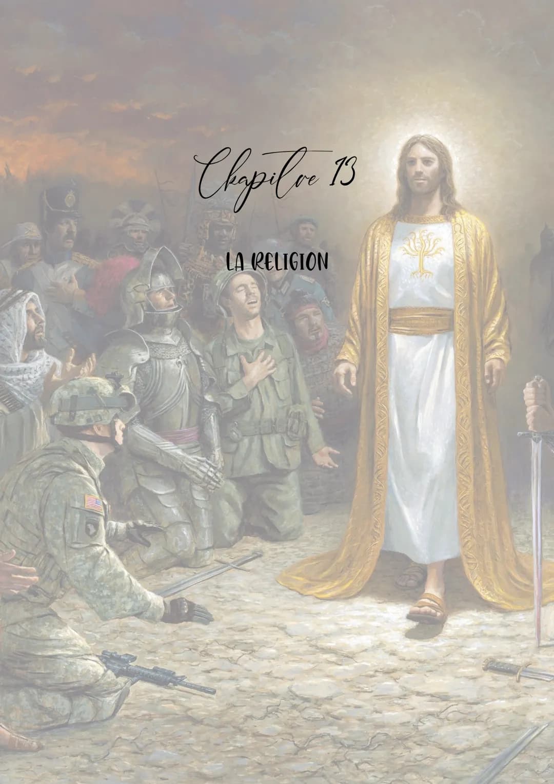 Chapiloo 13
LA RELIGION
Ribic Religion vient du latin « religare » qui signifie « relier ». La philosophie analyse donc la religion comme un