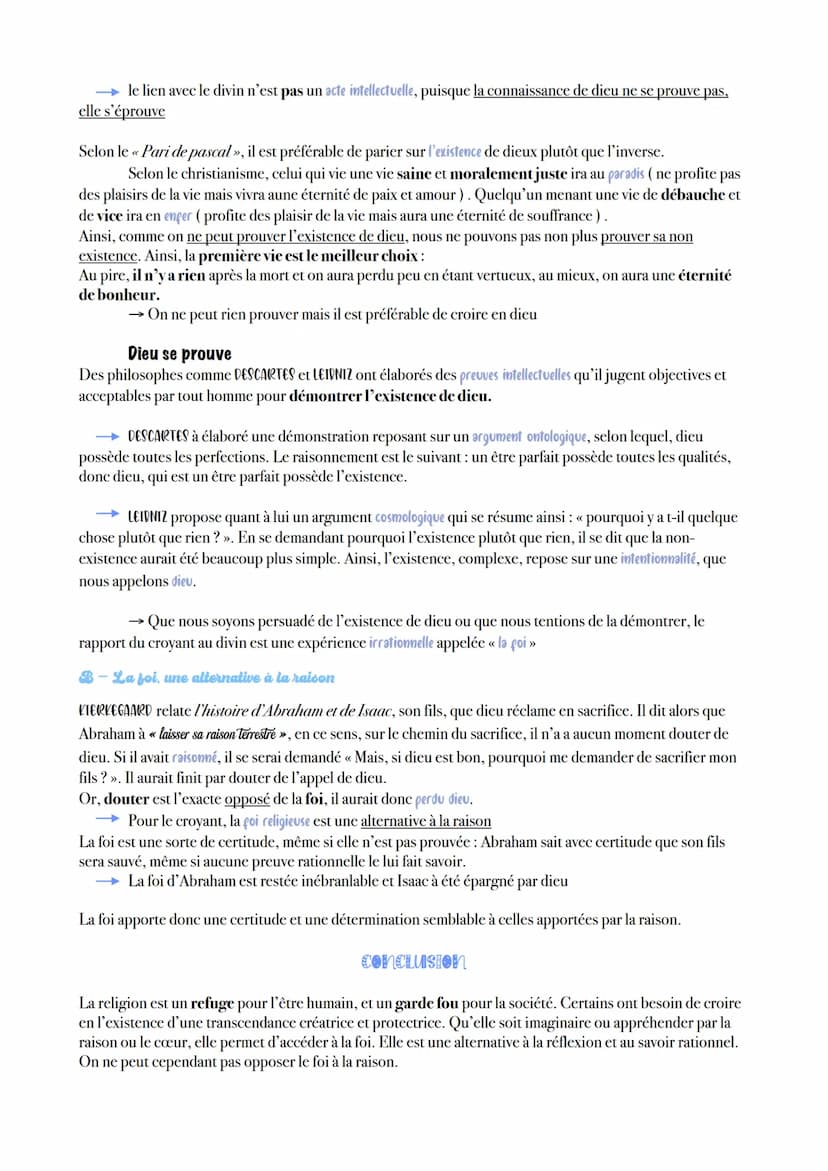 Chapiloo 13
LA RELIGION
Ribic Religion vient du latin « religare » qui signifie « relier ». La philosophie analyse donc la religion comme un