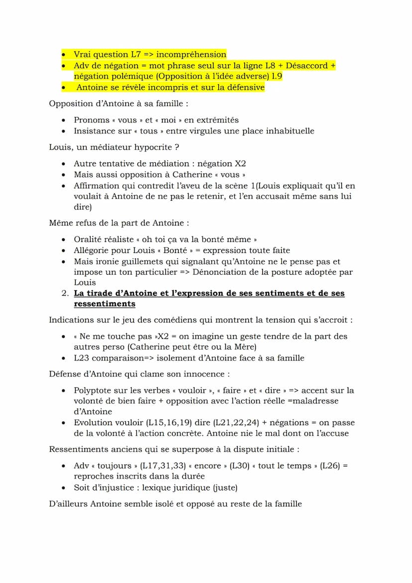 TEXTE 13 : la dispute avec Antoine (deuxième partie, scène 2)
Introduction :
Jean-Luc Lagarce est un dramaturge et metteur en scène contempo