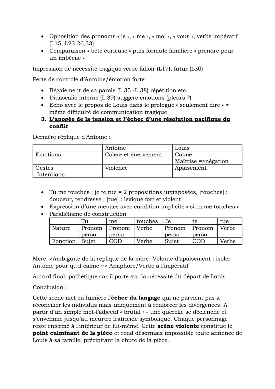 TEXTE 13 : la dispute avec Antoine (deuxième partie, scène 2)
Introduction :
Jean-Luc Lagarce est un dramaturge et metteur en scène contempo