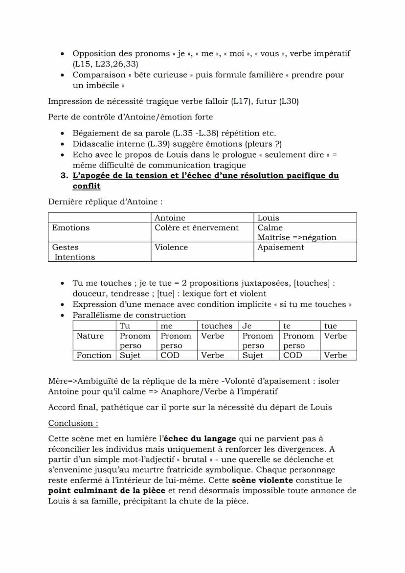 TEXTE 13 : la dispute avec Antoine (deuxième partie, scène 2)
Introduction :
Jean-Luc Lagarce est un dramaturge et metteur en scène contempo