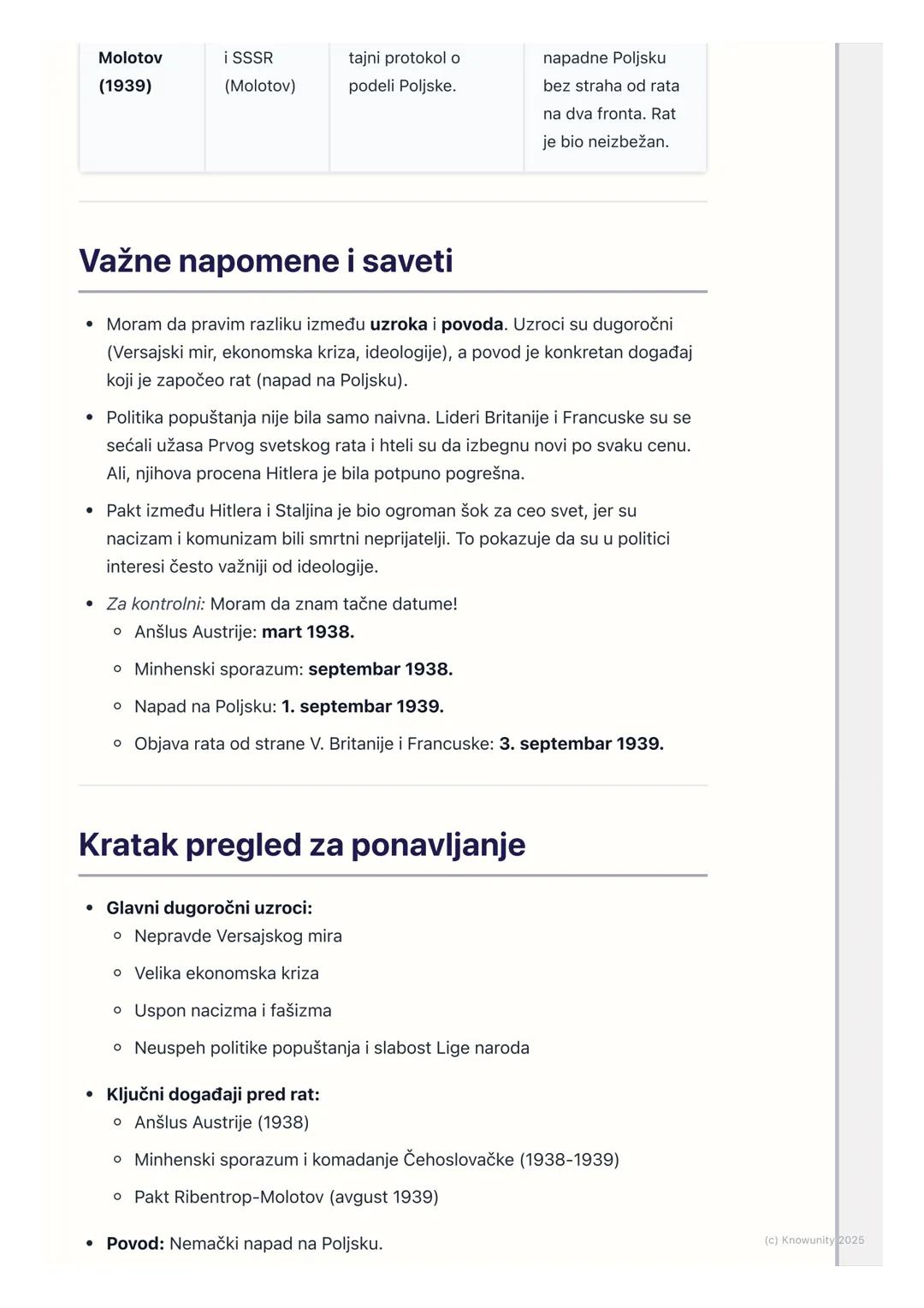 # Uzroci rata i početak rata u
Evropi

## Uzroci Drugog svetskog rata

Drugi svetski rat je bio najveći i najkrvaviji sukob u istoriji čoveč