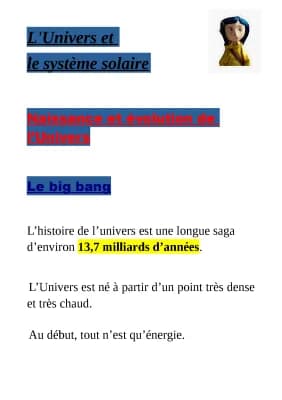 Know L'Univers et le système solaire thumbnail