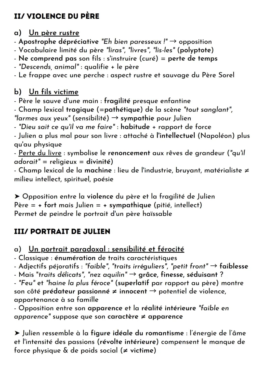 chapitre 4
LE ROUGE ET LE NOIR
1830/STENDHAL/ROMAN ROMANTIQUE & RÉALISTE & D'APPRENTISSAGE
INTRO Stendhal (1783-1842)
RÉSUMÉ
texte 3
- Vrai 