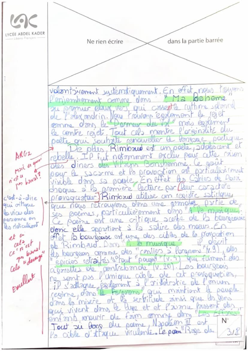 Ne rien écrire dans ce cadre
Arthur Rimbaud n'avait que seize ons.
Porsqu'il ecrit les Cahiers de Douai. Un recueil
de poome ecrit en 1870 m