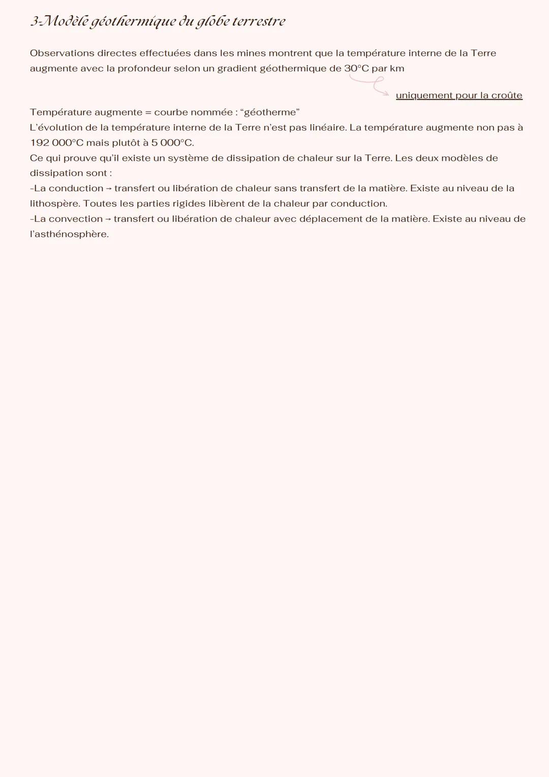 --- OCR Start ---
Spé SVT
La structure du globe terrestre
Notions fondamentales: onde P, onde S, croûte, manteau, noyau
externe, noyau inter