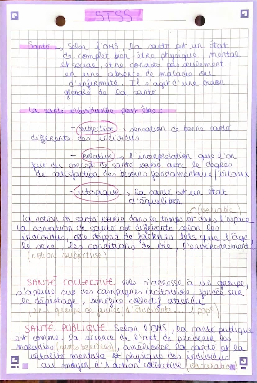 impact de la maladie
+ sa fréquence
Notion de problème
de santé
publique
forte mortalite
(taux de mortalite
sur une pop donnée
en pourcentag