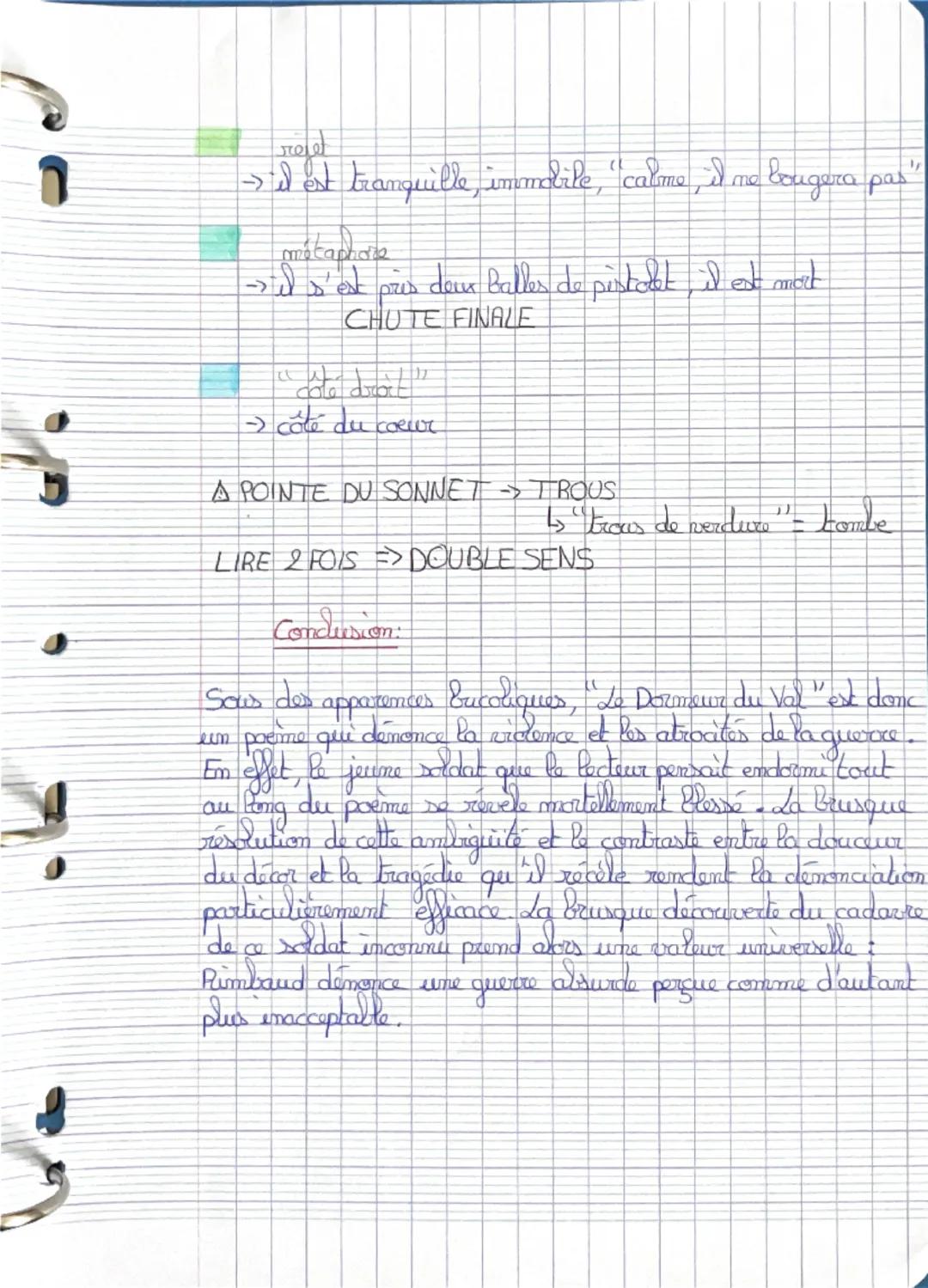 Sonnet Forme Fixe et
ragulizne
20/27
dbxon deim

Le Dormeur du Val

Objet d'étude : La poesie du XIX au XXIe siècle

Parcocers: Emancipation