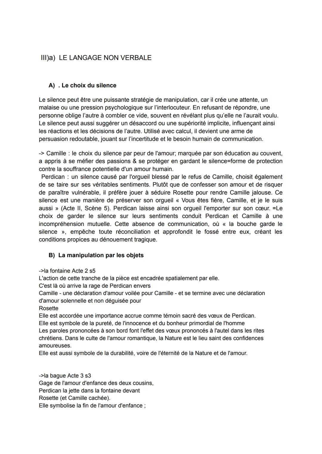 On ne badine pas avec l'amour, Alfred de Musset 1834
Recueil citations:
Acte II scène 3 Rosette & Perdican ->langage lyrique de Perdican "Pa