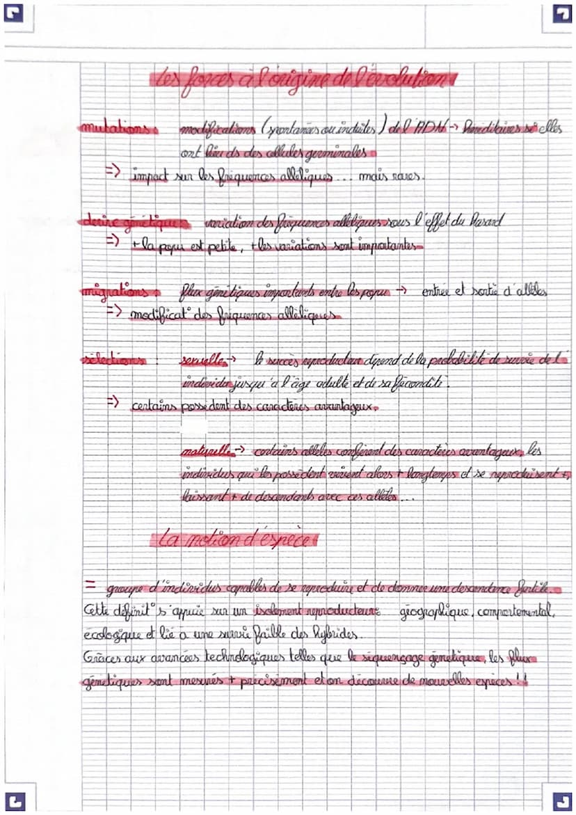 L
J
chap 3
d'incluchadle evolution des
genomes au sein d'une papel.
L'equilibre theorique de Hardy-Weimberg
Au début du XX siecle:
2 étudie 