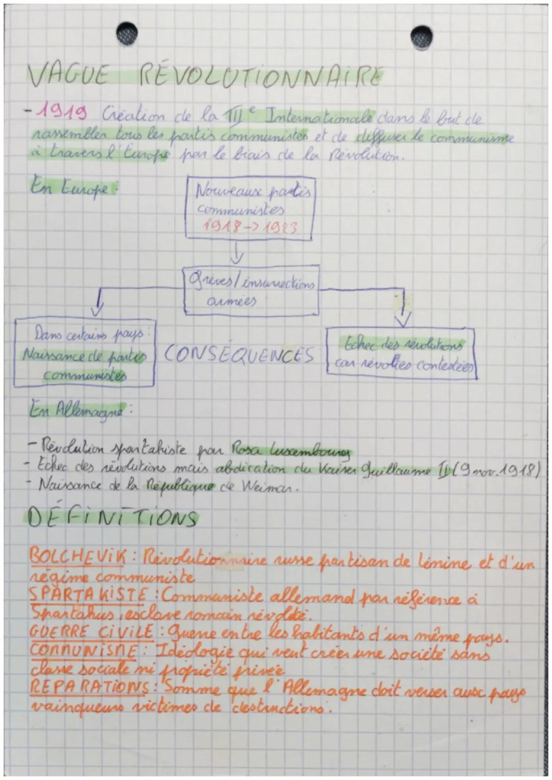 GUERRES CIVILES
• Histoire
LES REVOLUTIONS RUSSES
Pénuries, inflations, demoralisation (civiles), défaires
militaire (soldats)
février Suite