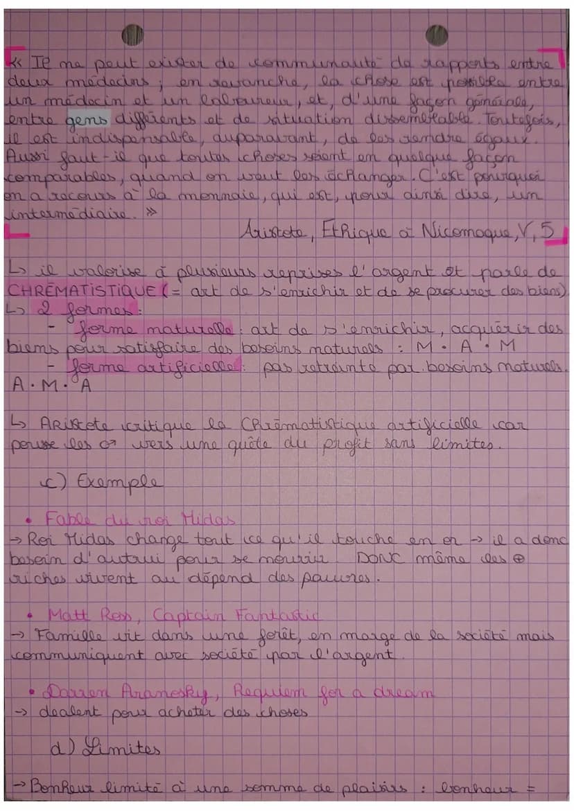 FICHE 1
Chapitre
hilo
CHAPITRE
8 Travail et
Bonheur
COURS 18 L'argent fait-il le bonheur des!)
hommes ?
• Charles Bukowski, interirew « Hone