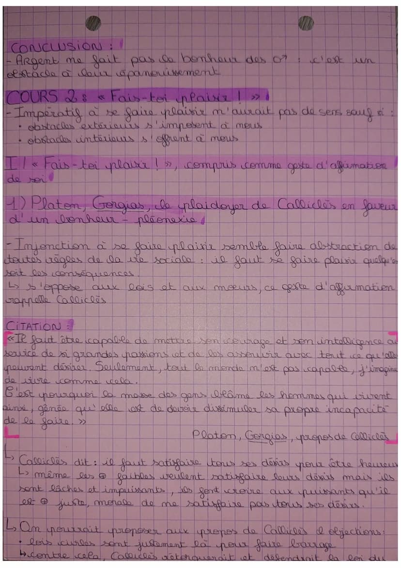 FICHE 1
Chapitre
hilo
CHAPITRE
8 Travail et
Bonheur
COURS 18 L'argent fait-il le bonheur des!)
hommes ?
• Charles Bukowski, interirew « Hone