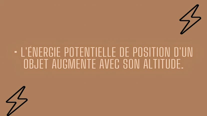 3
ÉNERGIE CINÉTIQUE ET
ÉNERGIE POTENTIELLE
M
Physique-chimie 4ème 1. QU'EST-CE QUE C'EST ?
s s
D'UN OBJET AUGMENTE
AVEC SA VITESSE.
L'ÉNERGI