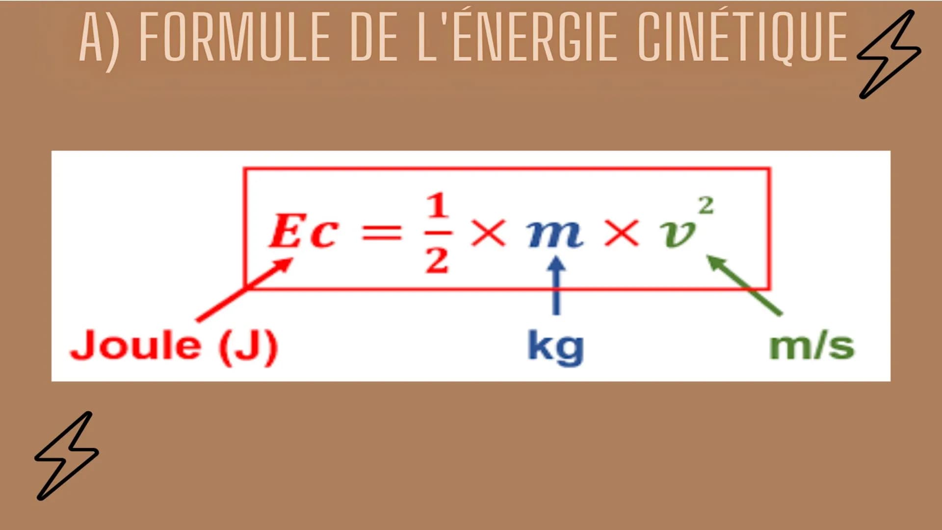 3
ÉNERGIE CINÉTIQUE ET
ÉNERGIE POTENTIELLE
M
Physique-chimie 4ème 1. QU'EST-CE QUE C'EST ?
s s
D'UN OBJET AUGMENTE
AVEC SA VITESSE.
L'ÉNERGI