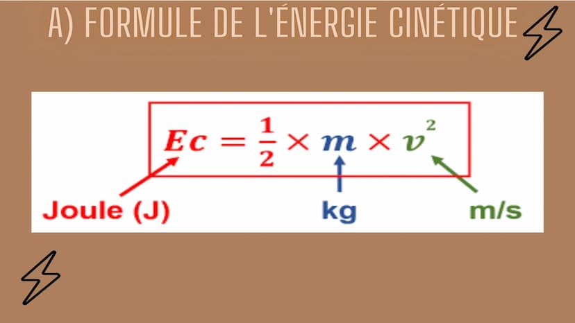 3
ÉNERGIE CINÉTIQUE ET
ÉNERGIE POTENTIELLE
M
Physique-chimie 4ème 1. QU'EST-CE QUE C'EST ?
s s
D'UN OBJET AUGMENTE
AVEC SA VITESSE.
L'ÉNERGI